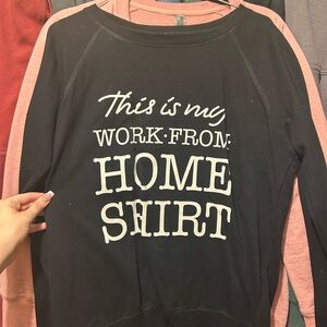 Black Graphic Sweatshirt